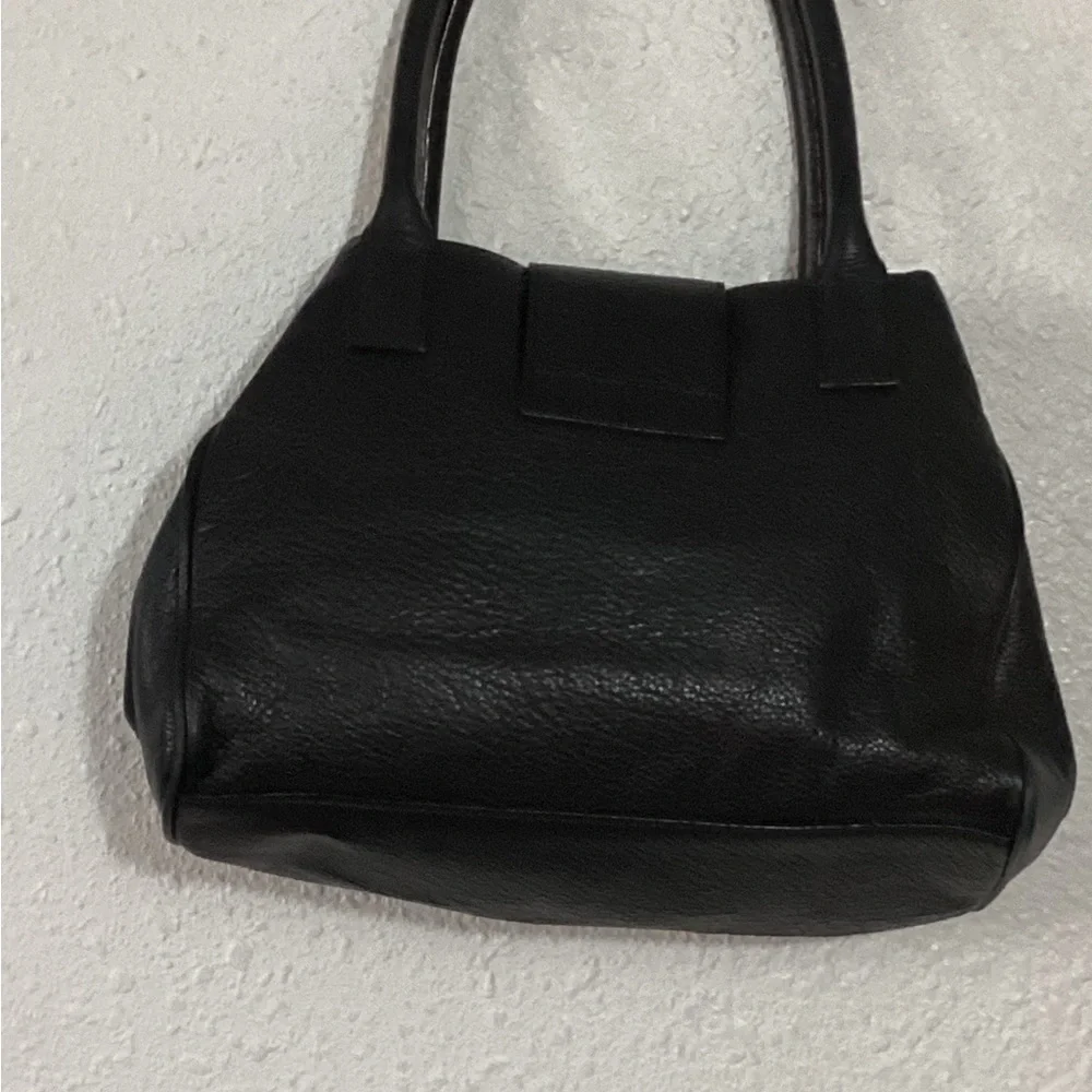 Kate Spade black leather shoulder bag